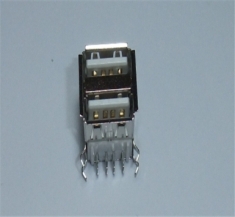 USB A-(F)JACK DOUBLE-RA-WO EMI(ROHS-8317)(1TRAY=100EA)